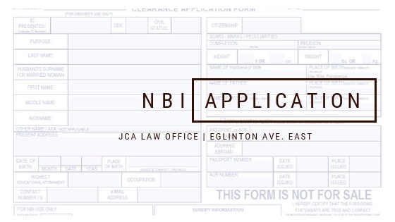 NBI Application